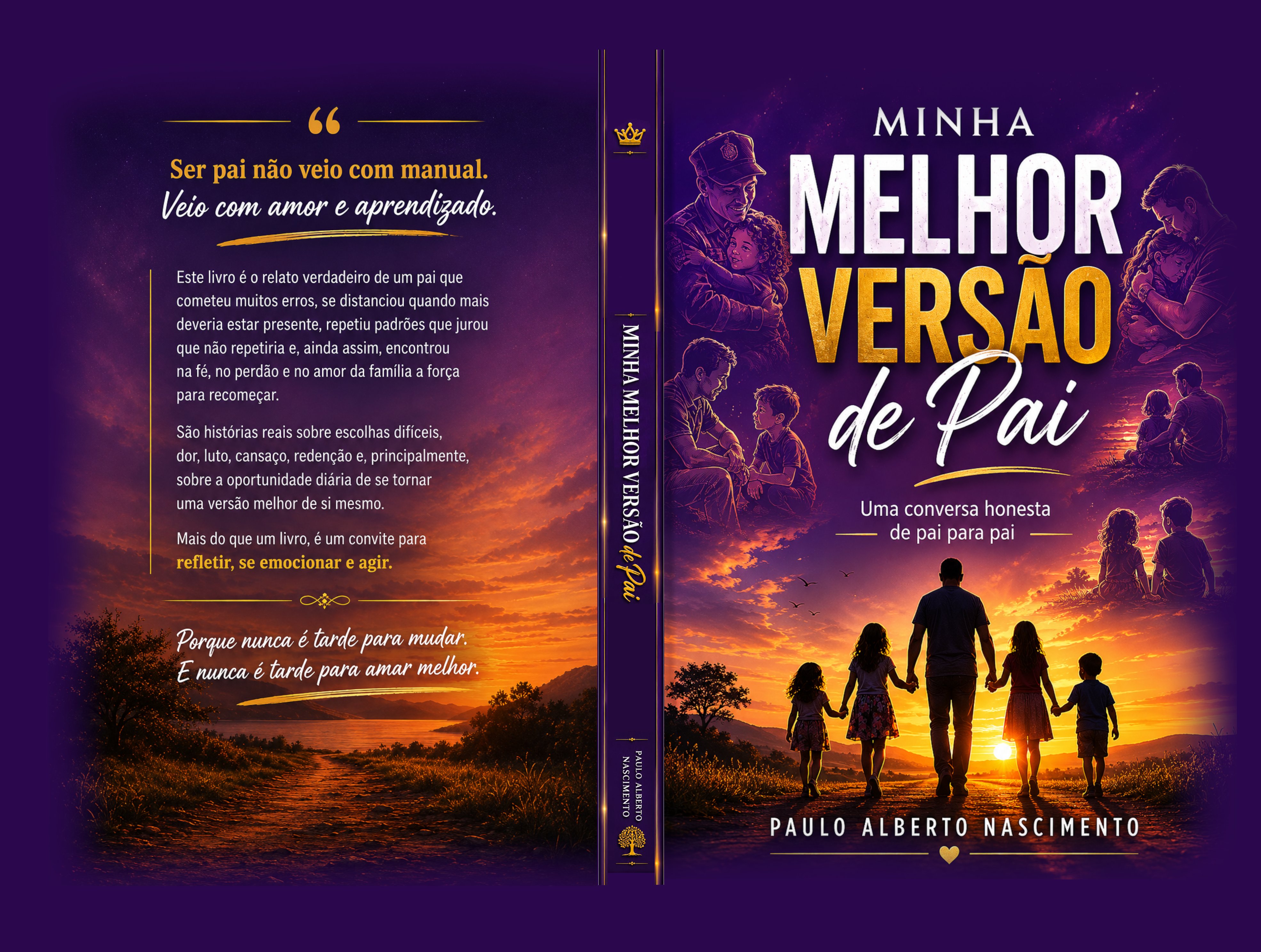 Capa do livro Minha Melhor Versão de Pai